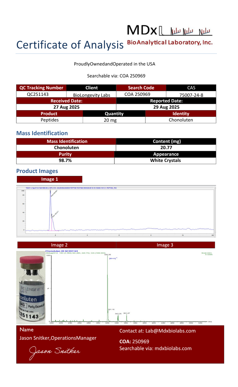 Chonluten (20mg) 4 107aaa