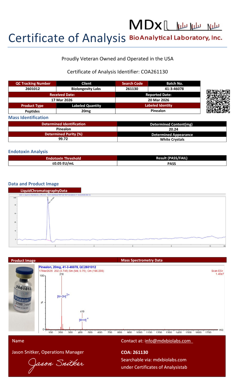 Pinealon (20mg) 4 109aaa