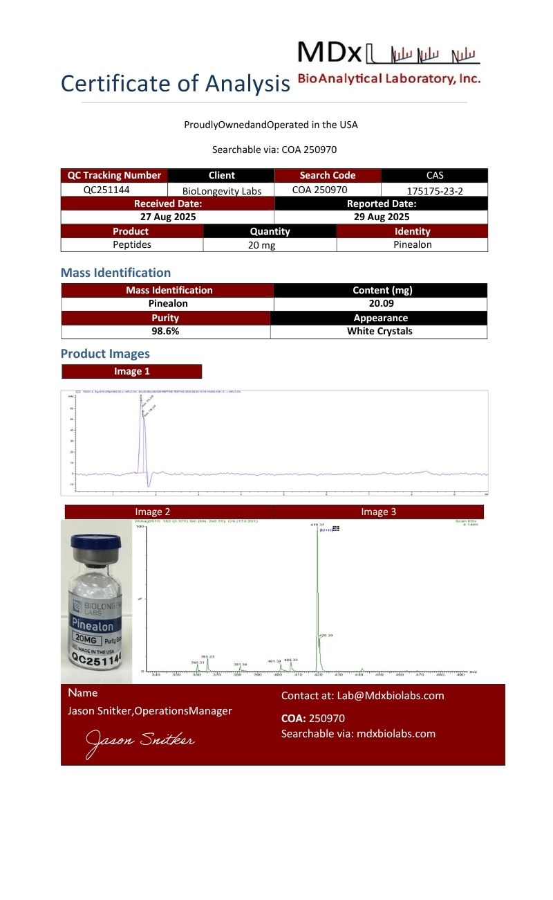 Pinealon (20mg) 7 109aah