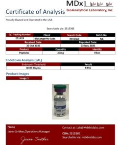 Vilon Peptide (20mg) 13 34aaaw