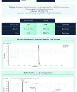 VIP (Vasoactive Intestinal Peptide) (5mg) 12 35aaq