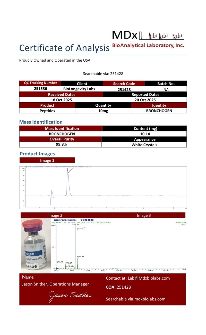 Bronchogen (20mg) 6 43aaaq