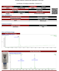 N-Acetyl Semax Amidate (20mg) 15 51aaa