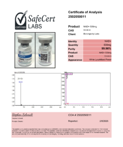 NAD+ (500mg) 16 52aabn