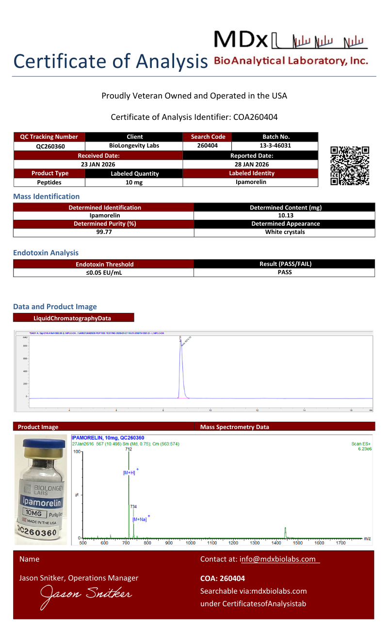 Ipamorelin (10mg) 3 61aa