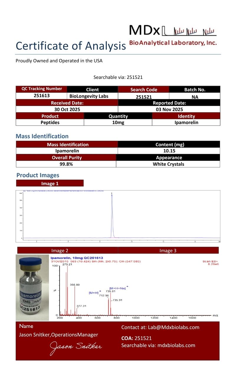 Ipamorelin (10mg) 9 61as