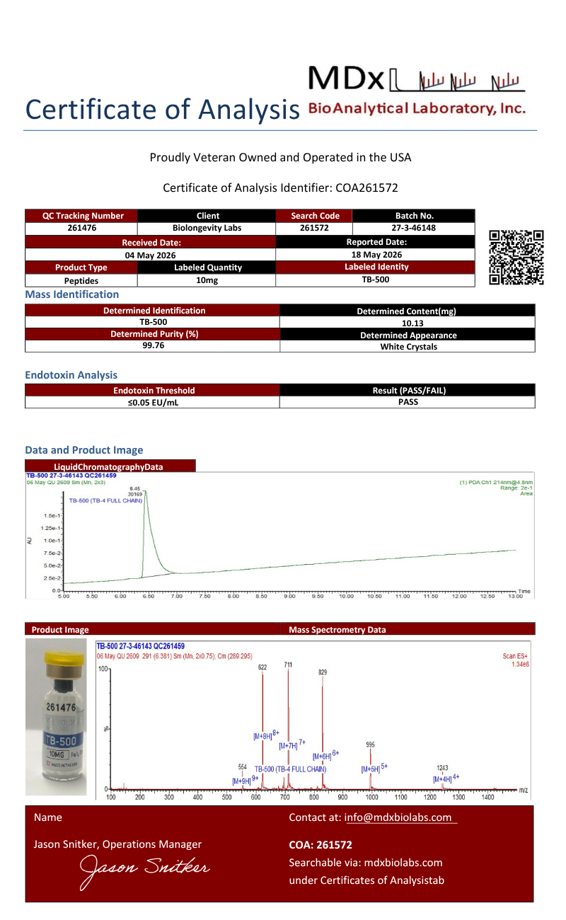 TB-500 (10mg) 9 67aas