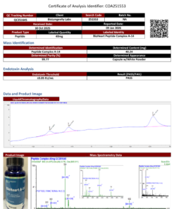 BioHeart – A-14 Heart Peptide Bioregulator (Chelohart) 20 capsules 7 76aaa