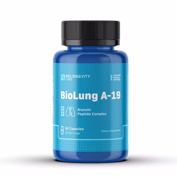 BioLung – A-19 Lung Peptide Bioregulator (Taxorest) 20 capsules