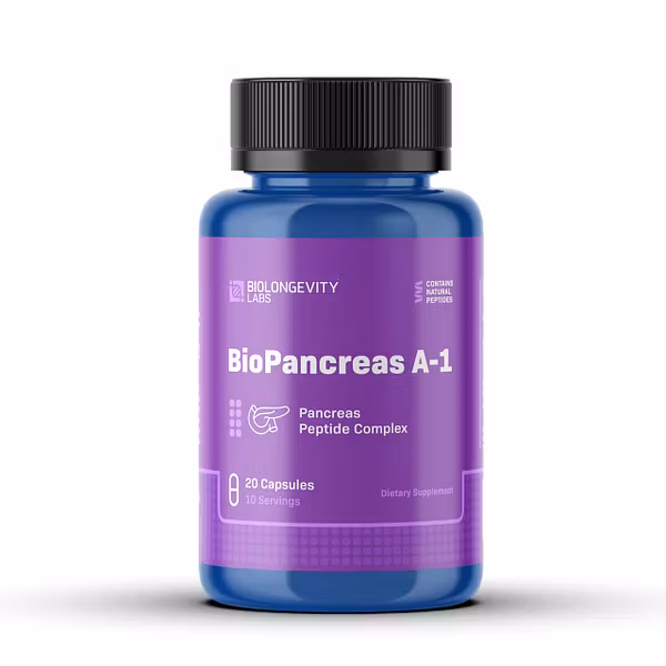 BioPancreas – A-1 Pancreas Peptide Bioregulator (Suprefort) 20 capsules