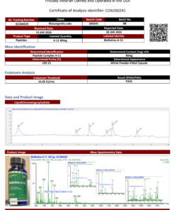 BioRetina – A-11 Retina Peptide Bioregulator (Visoluten) 20 capsules 7 88aaa