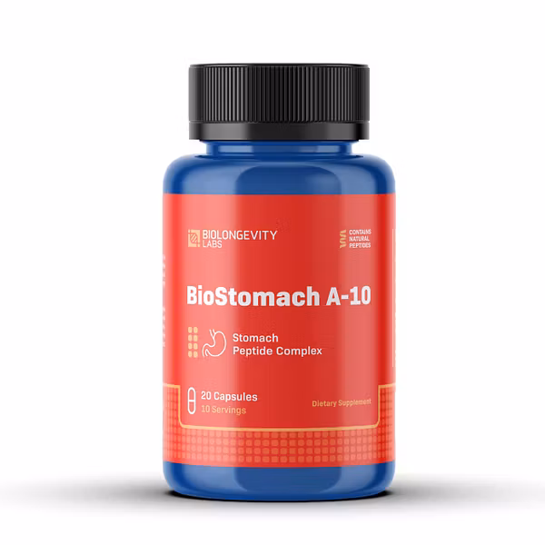 BioStomach – A-10 Stomach Peptide Bioregulator (Stamakort) 20 capsules