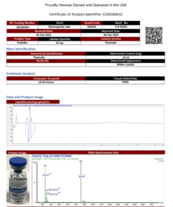 Thymulin Peptide (10mg) 5 96aa